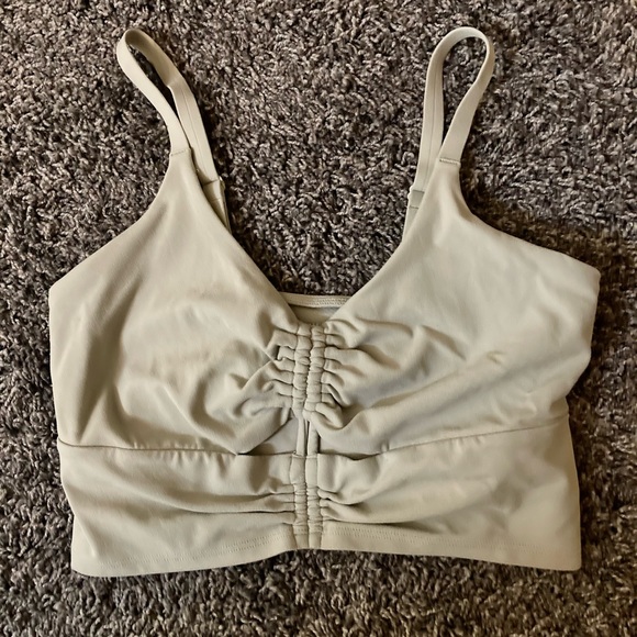 Athleta Cinch Longline Bra D-DD in Sage - Picture 5 of 6